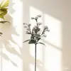 Cipó de Frutas Vermelhas Artificiais, Frutas da Fortuna Festivas DIY Frutas de Acácia, Cipó de Flores de Natal Artificiais, Decoração de Parede com Flores Penduradas
