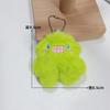 Peluche de dibujos animados colorido Estúpido Colgante Monstruo Colorido Bolsa Decoración Muñeco Colgante Llavero Muñeco