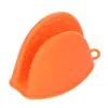Guantes de Silicona Engrosados, Pinzas Antiescaldado, Pinzas para Platos, Guantes de Horno, Guantes Aislantes para Microondas de Color Caramelo