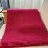 Tamaño grande, envío gratis, alfombrilla de chenilla de color liso para el suelo, alfombrilla absorbente para el baño, alfombrilla para los pies del hogar, alfombrilla para la puerta de la cocina y el dormitorio