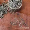 Clip de Papel Cilindro Clip de Papel Metálico Oficina Finanzas Estudiante Almacenamiento de Documentos Marcador de Páginas Clip de Papel de Tarjeta Floral