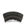 Pieza de Peluca para Mujeres con Bolsa de Pelo Esponjosa en la Parte Alta del Cráneo Almohadilla Invisible de Cabello Artificial Peine para Aumentar el Volumen del Cabello Almohadilla de Cabello para Peluca
