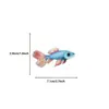 50 Pegatinas Creativas Realistas de Grupos de Peces Transparentes para Manual de Mascotas, Cuaderno, Álbum de Fotos, Maleta, Pegatinas Decorativas DIY