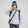Roupas de Proteção Solar Tendência Estilo Montanha com Logotipo Impresso Personalizado, Jaqueta Skin Esportiva Curta para Ciclismo, Roupas de Proteção Solar para Pesca e Caminhada ao Ar Livre