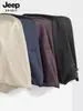 Camiseta Refrigerante para Exteriores JEEP SPIRIT para Hombre, Manga Corta de Seda Helada Transpirable, Elástica, Antiarrugas, Secado Rápido para Deportes y Running