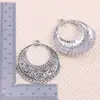 Colgante de Aleación Porosa, Joyería de Estilo Étnico Hueco en Oro y Plata Antigua, Accesorios para Pulsera y Collar Hechos a Mano para DIY