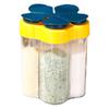 Botella de condimento portátil para exteriores, ideal para barbacoa, camping, ideal para combinar con la caja de condimentos de sal de cocina.
