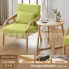 Conjunto de mesa e cadeiras de lazer para varanda um conjunto de três peças com uma mesa e duas cadeiras cadeira de sofá individual estilo log para pousada hotel tamanho grande