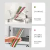 Juego de Palillos Moderno para Ama de Casa, Uso en el Hogar, Color Macarrón, Antibacteriano, Antimoho, Juego de Palillos de Aleación, Antideslizante, Resistente a Altas Temperaturas, Palillos Personalizables