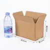 Caixas nº 1-13 para Embalagem e Envio, Caixas de Papelão Espessas para Entrega Expressa, Caixas de Papelão para Embalagem de Logística de E-commerce, Caixas de Papelão Meia Altura Extra Resistentes
