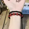 Nova Pulseira Chinesa Retrô Estilo Antigo Design de Nicho Estilo Frio Tendência Nacional Par Melhor Amigo Anel de Corrida Joia Presente