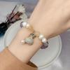 Pulsera de cristal nueva estilo coreano para mujer estilo ins simple personalizado diseño original pulsera de amatista en vivo en línea