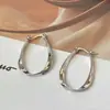Amazon Nuevos Pendientes Dorados Pesados para Mujer Estilo Europeo y Americano Oro Real Galvanizado Nudo de Cuerda Pendientes Geométricos de Múltiples Capas