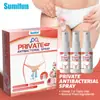 Sumifun Spray para Picazón Vaginal para Mujer Paquete de 3 Exportación Transfronteriza Cuidado Privado Espuma Limpiadora y Desodorante Spray Directo de Fábrica Cabello
