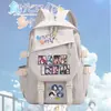 Há muitas protagonistas que são fracassadas. Mochila de mercadoria de anime Anami Kanae para estudantes do sexo masculino e feminino, bolsa escolar bidimensional, bolsa de ombro dupla