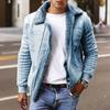 Chaqueta Todo en Uno de Gamuza y Piel Sintética Aliexpress 2021 Estación Europea Chaqueta Cálida de Invierno Abrigo para Hombre