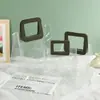 Bolsa de Presente Satchel de PVC Transparente Embalagem de Presente Sacola Plástica Espessada Casamento Doce Sacola de Presente Logotipo Personalizado