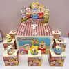 Novos Adornos de Boneca de Caixa Surpresa Desenho Animado Wenchuang Urso Manteiga Caixa de Adivinhação Surpresa Adornos de Presente Feitos à Mão Coleção