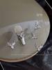 Nuevo Francés Mariposa Zircón Pila Diamante Joyería para Uñas Producto Alto Flash Diamante Completo Estrella Uña Diamante Bola Decoración Venta al por Mayor