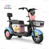 Modelo O3 Triciclo Casual de Exportação da Fábrica de Origem OEM/ODM Triciclo Elétrico Transfronteiriço