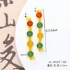 Nuevos Accesorios Chapados en Oro Estilo Chino Colgantes DIY Venta al por Mayor Pulseras Collares de Alta Retención de Color Joyería Estilo Nacional Colgantes de Paz y Alegría
