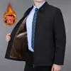 Jaqueta administrativa forrada de fleece casaco masculino primavera e outono casaco masculino outono masculino casaco de outono masculino outono masculino vestuário masculino