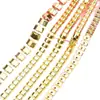 Al por Mayor Spot Cadena de Hoja de Diamante Dorado Cadena de Bollo Dorado Accesorios Decorativos para Escote de Ropa DIY Accesorios de Joyería