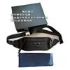 Bolso de Pecho Negro de Nylon Bolso de Hombro Bolso Cruzado Bolso Tipo Mensajero para Hombre y Mujer Bolso de Pecho 2VL034