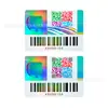 Etiquetas anti-falsificación personalizadas de un artículo, un código, control del sistema de trazabilidad y anti-falsificación, pegatinas autoadhesivas con código QR variable