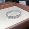 ¡Princesa de los Peces Perla! Pulsera de Perlas con Letra de Circonita Estilo Corte Francés, Lujo Ligero y Sensación de Alta Gama, Joyería Vintage para Mujer