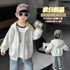 Chaqueta para Niños Primavera y Otoño 2026 Nuevo Estilo Sudadera con Capucha de Primavera para Niños Top Deportivo Casual de Primavera para Niños Moderno