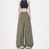 Pantalones Casuales de Pierna Recta de Color Sólido para Mujer, Otoño 2026, Adelgazantes, Holgados, a la Moda, Tendencia, Fluidos, Versátiles, de Pierna Ancha