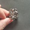 Anillo Cobra popular dominante personalizado creativo transfronterizo europeo y americano AliExpress anillo índice de roca callejera para hombre pulsera