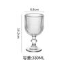 Taza de Vidrio Vertical de Alto Valor de Color para Agua, Extracción en Frío, Café Helado, Bebida, Taza de Postre, Cola de Pollo, Copa de Champán, Vino Tinto