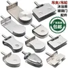 Puerta Corredera de Cristal Sin Marco para Baño Rodillo Colgante Clip Colgante de Acero Rodillo para Puerta Corredera Rueda de Acero Inoxidable Accesorios para Cabina de Ducha