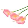 Flor Artificial Lírio-calla Mini PU Decoração de Casa Casamento Fotografia Sensação Planta Artificial Buquê Fabricante Atacadista