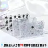 Envío gratis, alto valor estético, tarjetero de PVC transparente estilo ins, material de embalaje para tarjetas, bolsa pequeña para guardar tarjetas, tarjetero pequeño engrosado