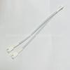 Cable de extensión para ventilador de refrigeración de computadora PWM control de velocidad por temperatura malla tejida de nailon placa base 4 pines/3 pines adaptador de extensión