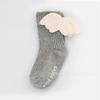 Calcetines para Bebé Lindos y Súper Lindos Primavera y Otoño 0-1 Año Calcetines de Algodón Bebé Recién Nacido Alas de Dibujos Animados Calcetines Antideslizantes para Niños de Media Pantorrilla
