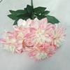 Venta al por mayor de fábrica Nuevo Ramo 7 tenedor Dalia boda suministros de decoración para el hogar simulación Li crisantemo flores falsas