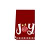 Toalla de Navidad Papá Noel Árbol de Navidad Exportación Transfronteriza Personalizada Dropshipping Toalla de Regalo Trapo de Limpieza de Cocina