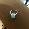 Anillo Abierto de Perla Redonda con Circonita Estilo Ins Coreano Lujo Ligero Sensación de Alta Gama Anillo para Dedo Índice Joyería de Mano Versátil de Nicho para Mujeres