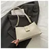Bolsa Pequena Feminina de Axila 2025 Nova Versátil Simples Moda Estilosa Ombro Único Transversal Pequena Quadrada Tendência