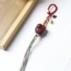 Sândalo vermelho da Indonésia DIY chaveiro de balanço anual pingente pingente corrente de pingente joia pingente chaveiro fabricantes