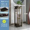 Estante para Flores Balcón de Pie Estilo Chino Nuevo Estante para Flores Decoración de Interiores Sala de Estar Múltiples Niveles Repisa de Ventana Estante para Macetas de Suculentas