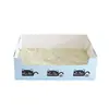Arenero de papel al por mayor para exteriores de viaje espacio grande inodoro para gatos viaje de negocios casa de acogida plegable arenero desechable