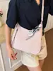 Bolso de Hombro de Lunares Moda Coreana, Bolso Cruzado Casual Elegante y Versátil, Bolso Tote de Gran Capacidad para el Uso Diario y Viajes para Mujeres