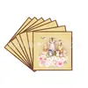 Nuevo Set de Decoración para Fiesta de Flores y Animales para Vajilla de Fiesta de Cumpleaños, Mantel, Platos de Papel, Vasos de Papel y Servilletas
