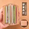 Portatarjetas Ie3 para Hombres y Mujeres, Cartera Mini Delgada, Portalicencia de Conducir Multifuncional, Portatarjetas con Múltiples Ranuras, Portatarjetas Anti-Desmagnetización