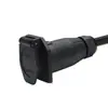 Conector de Reboque Personalizado de 7 Pinos Plugue de Reboque Linha Adaptador de Plugue Rv de Sete Pinos Estilo Europeu Cabo de Alimentação Rv
